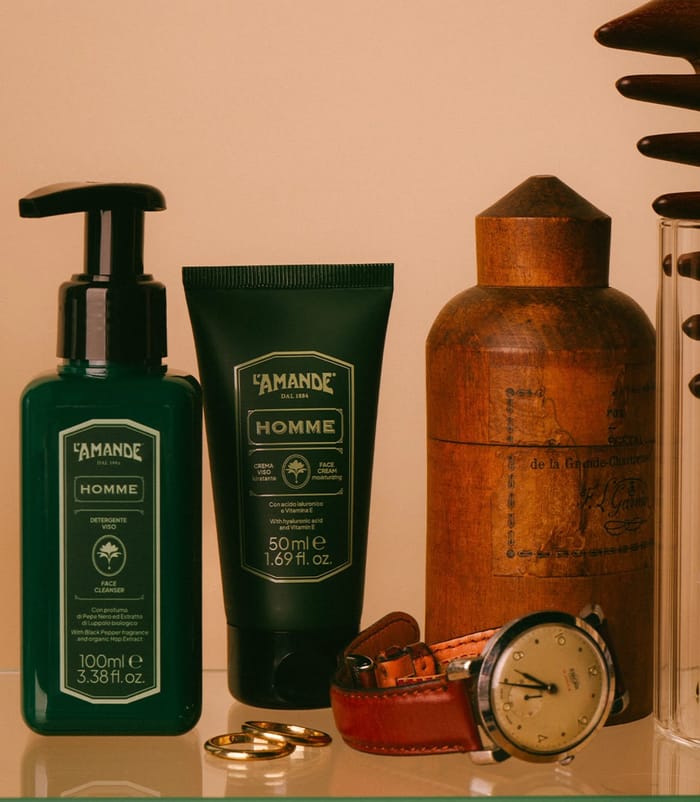 L’Amande Homme: l’essenziale, con stile